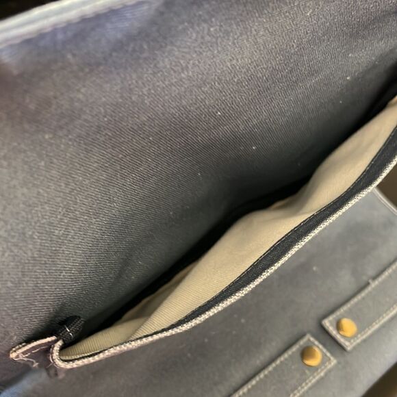 Blue canvas hanging organizer - Picture 7 of 7